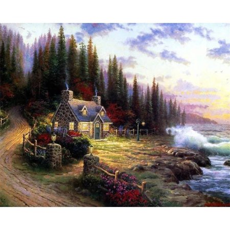 Томас кинкейд rosebud cottage