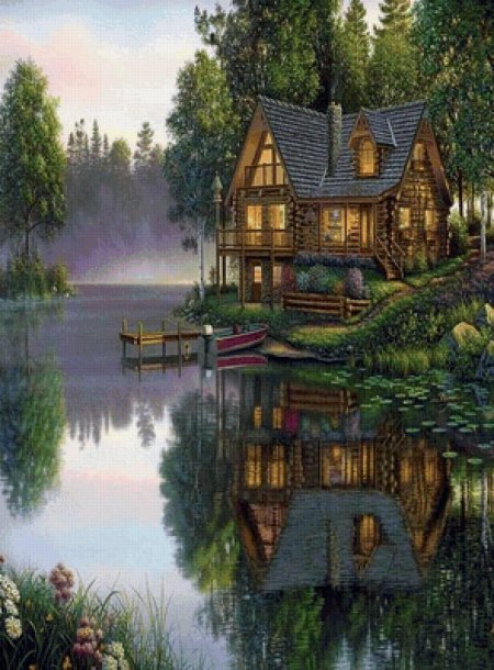 Художник ким норлиен (kim norlien).
