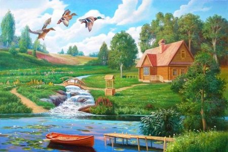 Домик у речки