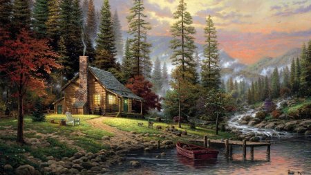 Томас кинкейд a peaceful retreat