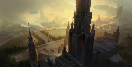 Цитадель sci fi art