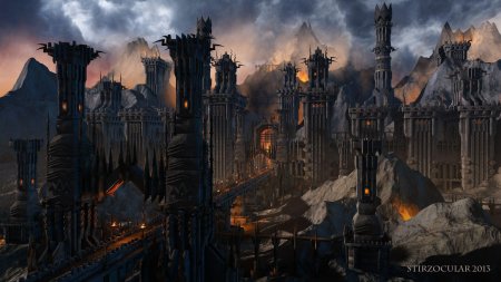 Крепость ангбанд мелькор