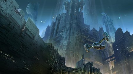 Цитадель sci fi art