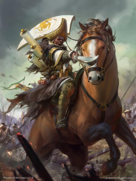 Рыцарь полководец fantasy art
