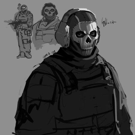 Гоуст из call of duty