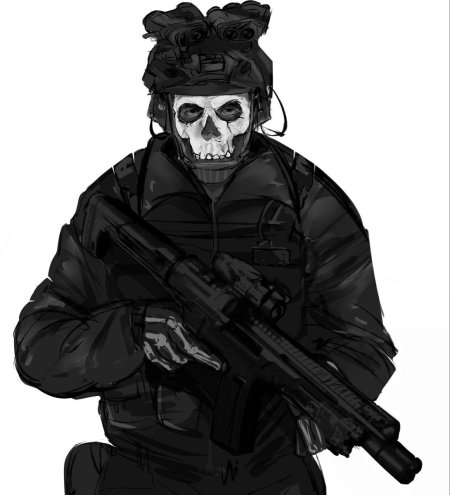 Гоуст из call of duty