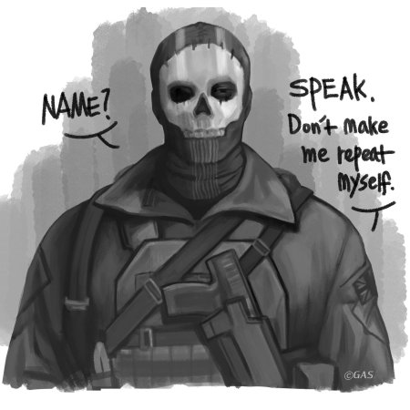 Гоуст из call of duty