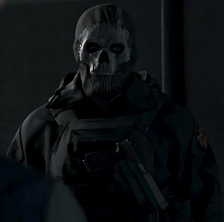 Ghost без маски call of duty