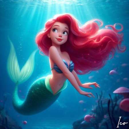 The little mermaid ariel