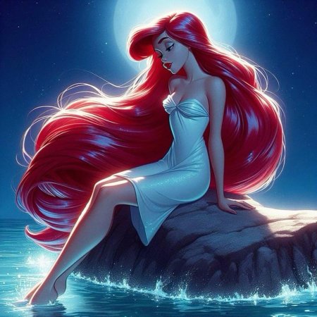 Ариэль русалочка мультфильм