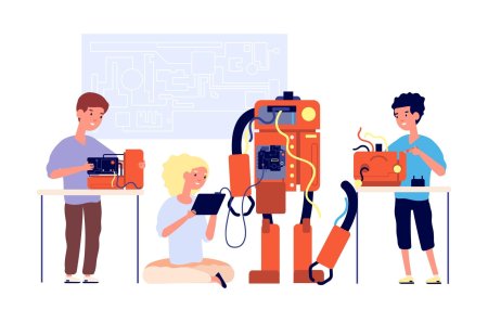 Иллюстрации по робототехнике