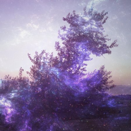 Фиолетовая фон