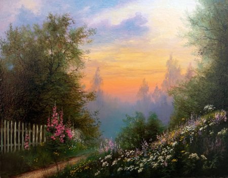 Елена кораблева художник пейзаж лето