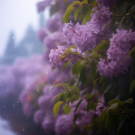 Сирень фиолетовая