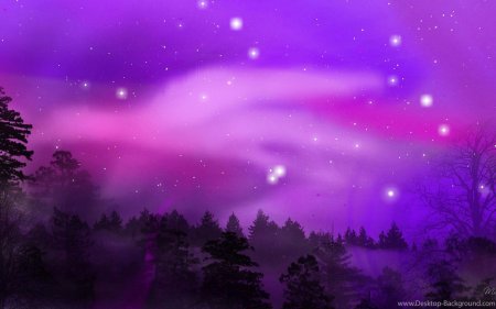 Фиолетовая природа