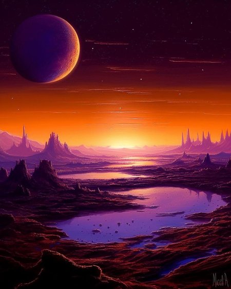 Инопланетные пейзажи