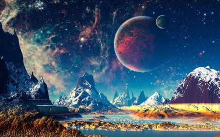 Фантастические пейзажи космоса