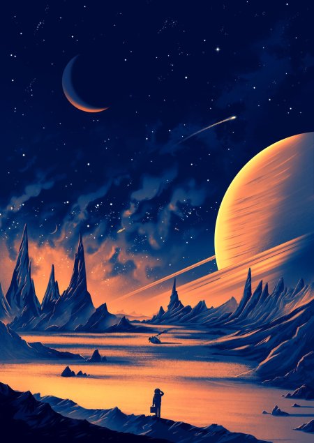Пейзаж космический