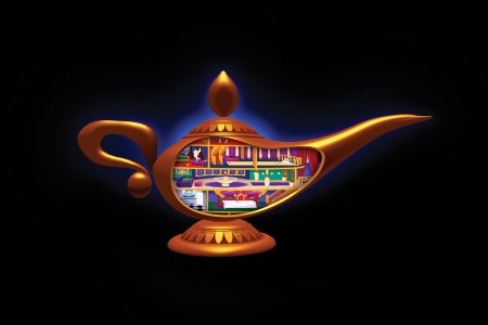 Волшебная лампа аладдина