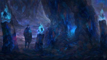 Фэнтези пещера