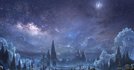 Фантастические космические пейзажи