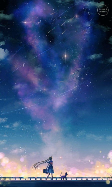 Sailor moon звёздное небо
