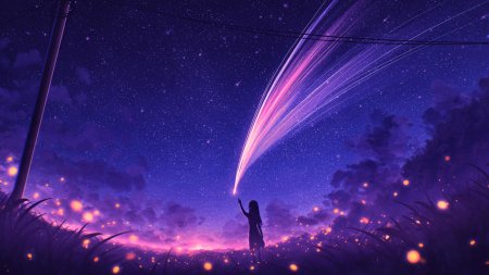 Аниме starry night