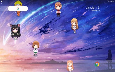 Лайвли аниме live 2d