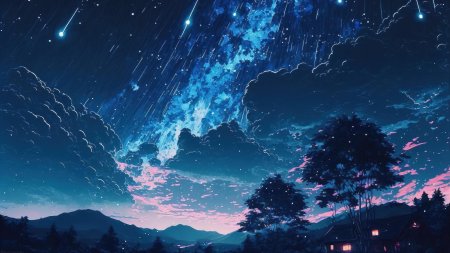 Аниме пейзаж