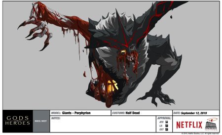 Кровь зевса concept art