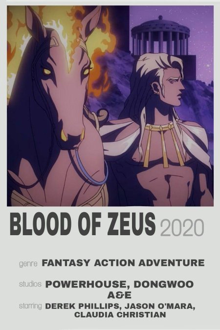 Сериал кровь зевса 2020
