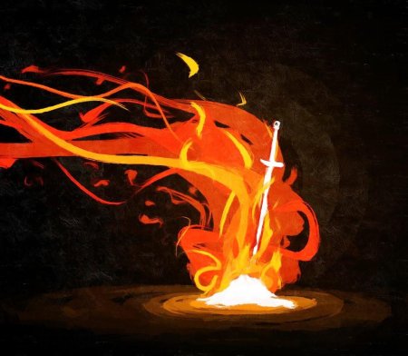 Dark souls bonfire обои