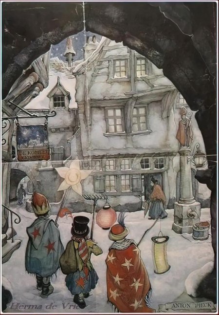Антон пик anton pieck 1895 1986