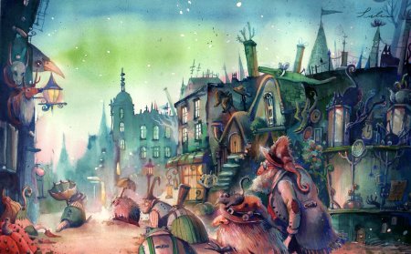 Иллюстрации александера янссона (alexander jansson)