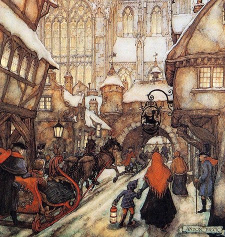 Антон пик anton pieck 1895 1986