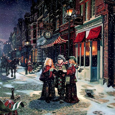 Christmas carol викторианская англия
