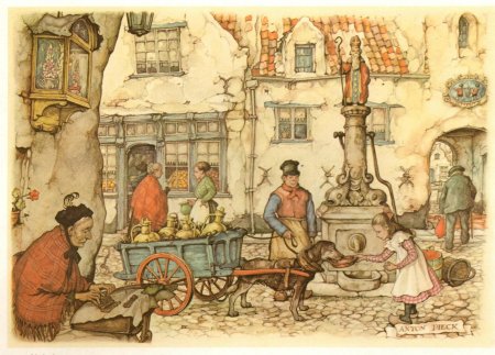 Антон пик anton pieck 1895 1986