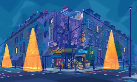A city street