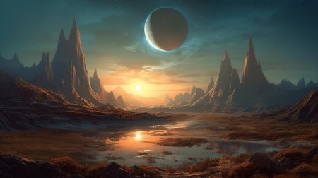 Фантастические пейзажи