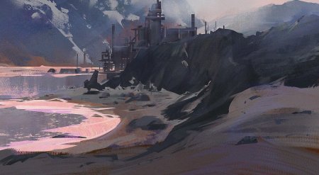 Environment concept art ice