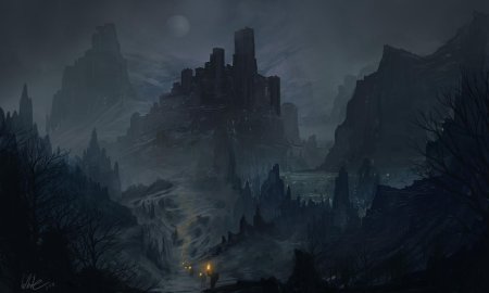 Мрачные пейзажи фэнтези