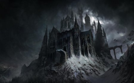 Замок дракулы арт