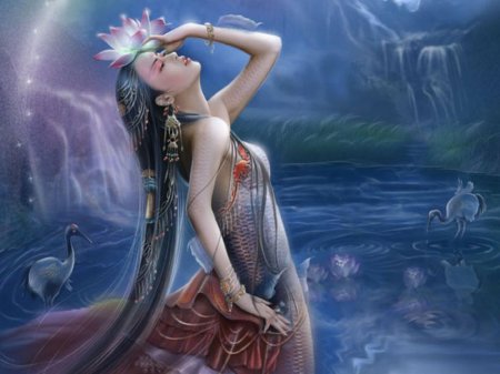 Дана богиня воды