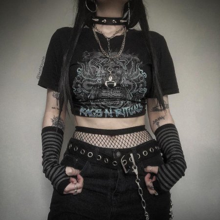 Goth outfit грандж