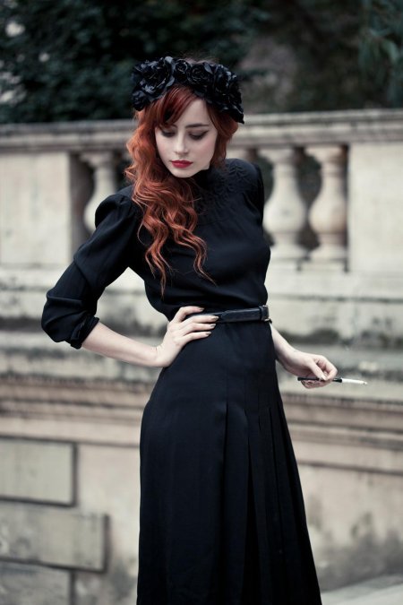 Готика fashion editorial
