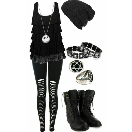 Goth outfit одежда