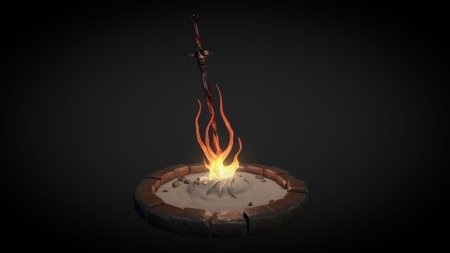 Dark souls bonfire