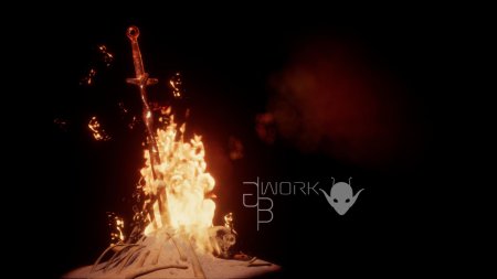 Dark souls bonfire обои