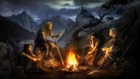 Костер фэнтези