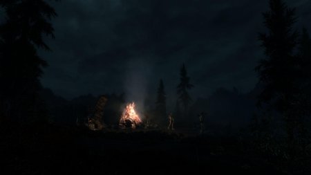 Скайрим se campfire